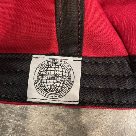 別注クーパーズタウンNYB_WASHED CAP (RED) USED C-46