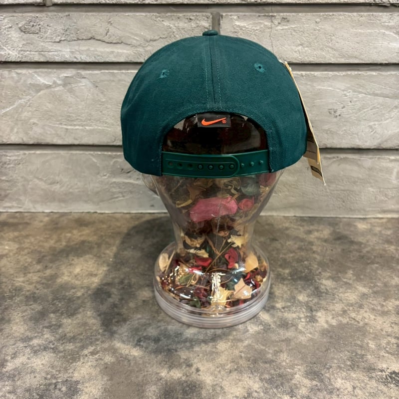 NIKE 90's “Swoosh Patch” Deadstock Cap GREEN N