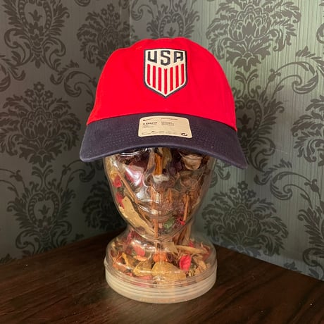 USA限定　USMNT Nike Campus Adjustable Hat - Red/Navy N-44