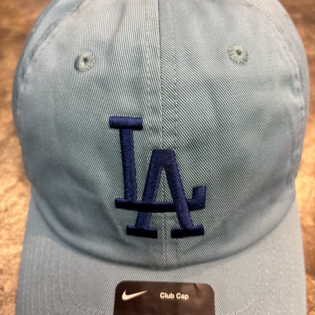 USA買付　 NIKE×LOSANGELS DODGERS Club CAP turquoise N-165