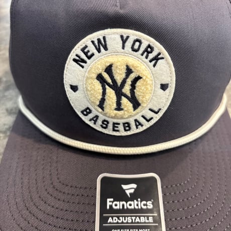USA買付　New York Yankees Fanatics サークルロゴ ロープ スナップバックキャップ　US-44