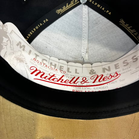 USA買付  LAFC Mitchell & Ness Playmaker Pro Pinch Snapback Hat - Black    M-30