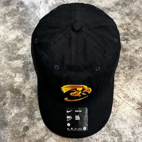 USA買付 Iowa Hawkeyes Nike Primetime Club Adjustable Hat - Black N-213