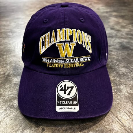 USA買付　WASHINGTON HUSKIES 2024 ALLSTATE SUGAR BOWL CHAMPIONS    purple  US-70