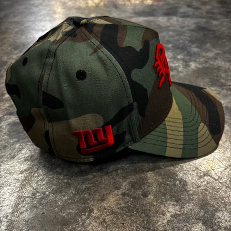 USA買付  NEW ERA 9FORTY NFL New York Giants Woodland Camo Cap　NEWERA -87