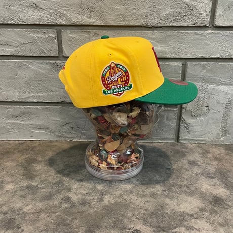 日本未発売モデル  Mitchell &Ness Los AngelesDodgers カーブバイザー YELLOW  M-11