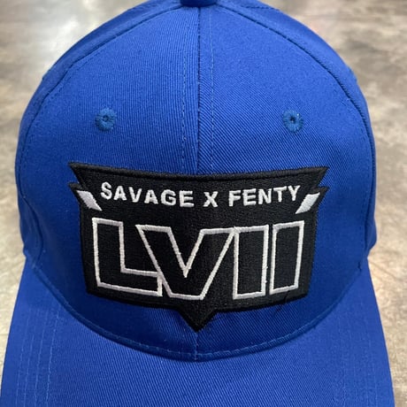 USA買付　Rihanna Savage x FENTY Unisex Game Day LVII Snapback ROYAL　US-04