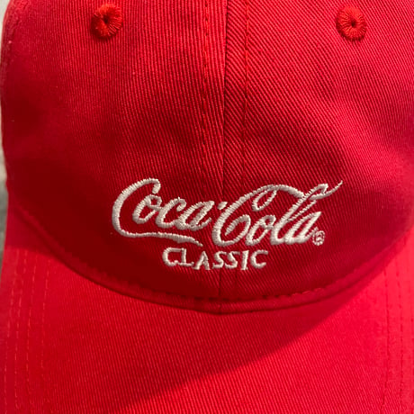 STAPLE COCACLOLA PIGEON DAD CAP   /RED SP-11