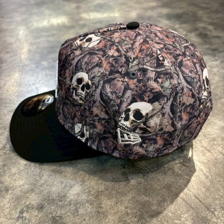 USA買付　Los Angeles Dodgers 'Camo Skulls' 9FORTY A-Frame Snapback NEWERA -18