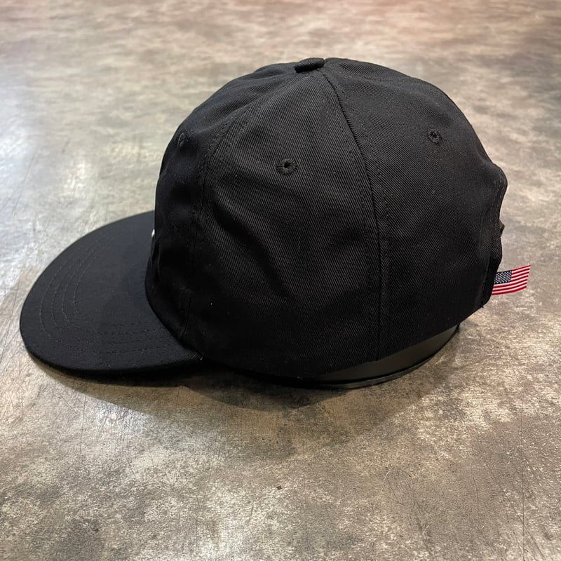 まるぴ様◉G55 & J1 新品 紙タグ無し ラルフローレン  キャップ クーパーズタウン BRKN1955_WASHED CAP (BLACK) C-29 | GO