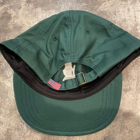 クーパーズタウン BRKN1955_WASHED CAP (GREEN) USED加工 C-27