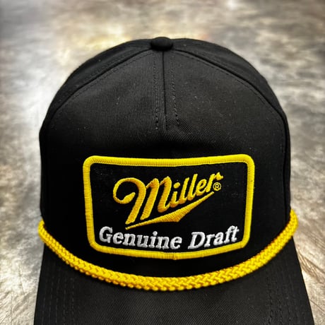 USA買付　Miller Genuine Draft × American Needle Roscoe Adjustable Hat - Black　 AN-21
