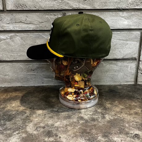 USA買付　merican Needle AC/DC HIGHWAY TO HELL Rope Cap Olive/Black AN-24