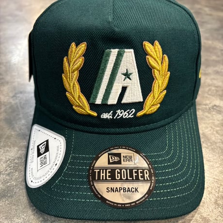 USA買付 Houston Astros 'Heritage Golf' Pre-Curved Golfer Snapback　NEWERA -51