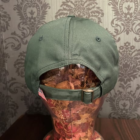 別注クーパーズタウンNYB_WASHED CAP (GREEN) USED C-45