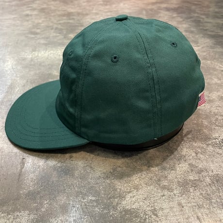 クーパーズタウン NYCC1947_WASHED CAP (GREEN) USED加工 C-22