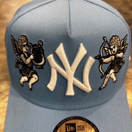 USA買付  New York Yankees World Series 1999 Cupid Sky Blue Edition  9FORTY A-Frame　　NEWERA-67