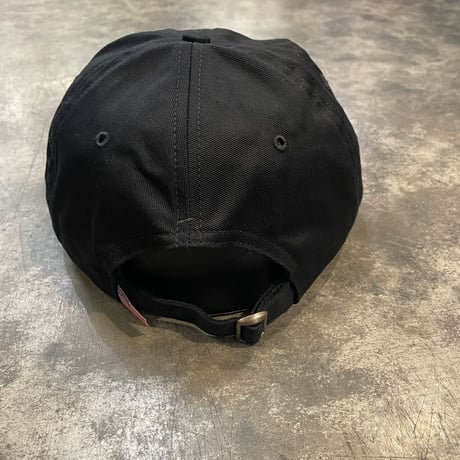別注クーパーズタウンNYB_WASHED CAP (BLACK) USED加工 C-51