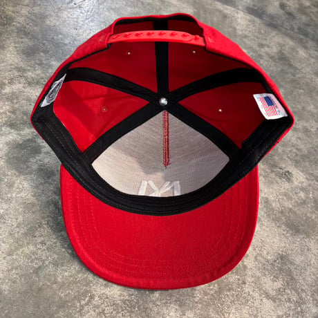 別注 クーパーズタウン HIGH CROWN×GOOD CAP CLUB NY_ CAP (RED) C-113