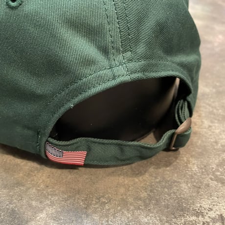 クーパーズタウン LRS21_WASHED CAP (GREEN) USED加工 C-37