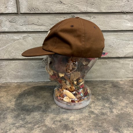 別注クーパーズタウンNYB_WASHED CAP (BROWN) USED加工 C-95