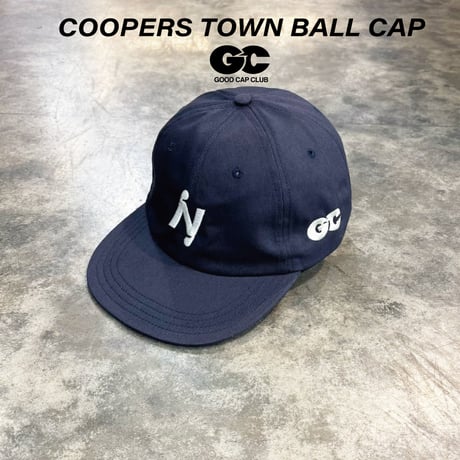 別注 クーパーズタウン×GOOD CAP CLUB NY_WASHED CAP (NAVY) C-53