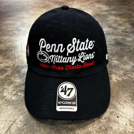 USA買付 Penn State Nittany Lions 2024 Vrbo Fiesta Bowl CAP 　 BLACK US-63
