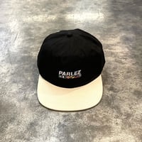 PARLEZ NAVIGATOR 6 Panel Cap Black/BEIGE