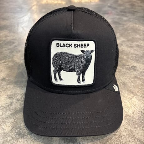 Goorin Brothers Black Sheep Trucker Mesh cap  Snapback  GO-06 COLOR BLACK