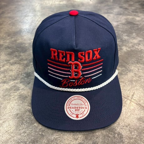 日本未発売モデル  Mitchell &BOSTON RED SOX  Collection.   NAVY  M-17