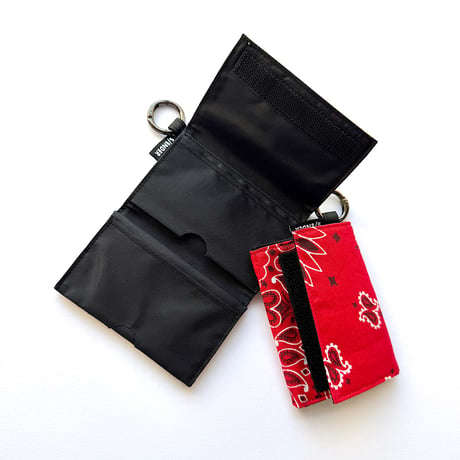 【7月中旬再入荷予定】S/ENDER - -"BANDANA" MULTI WALLET  <YELLOW> SE-14