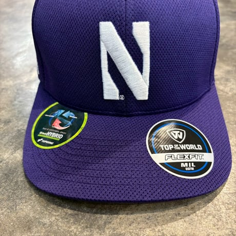 USA買付　Northwestern Wildcats Top of the World Reflex Logo Flex Hat - Purple　US-14