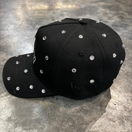 USA買付 NEW ERA Chicago White Sox Crystal Heart Edition Black  9FORTY A-Frame  NEWERA-66