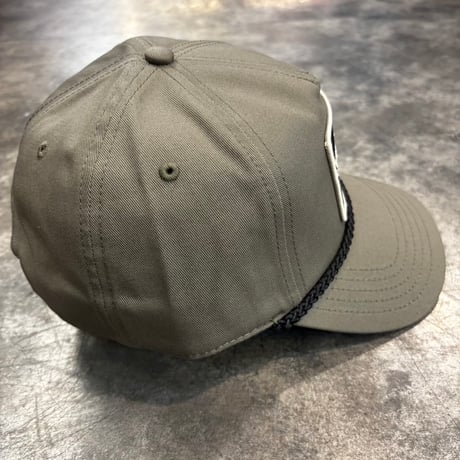 USA買付　AMERICAN NEEDLE × JACK DANIEL’S OLD No.7 LOGO ROPE CAP / LIGHT OLIVE　AN-27