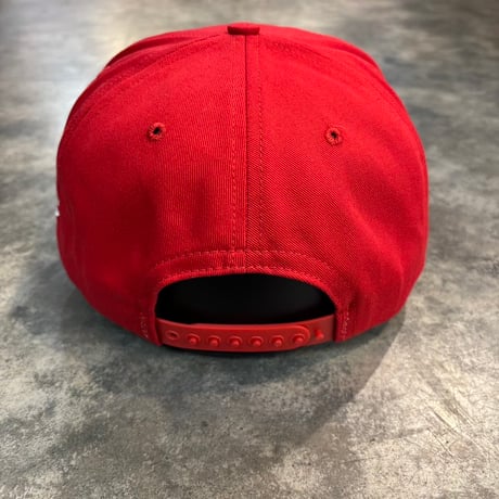 別注 クーパーズタウン HIGH CROWN×GOOD CAP CLUB LA_ CAP(RED) C-116