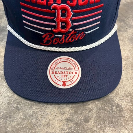 日本未発売モデル  Mitchell &BOSTON RED SOX  Collection.   NAVY  M-17