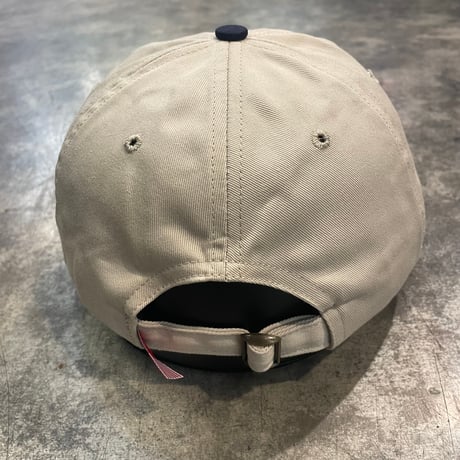 別注クーパーズタウンNYB_WASHED CAP (STONE/NAVY) USED 加工 C-65