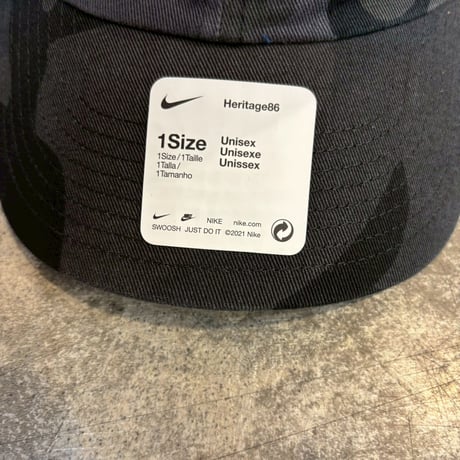 USA限定 NIKE×Canada Soccer Nike Campus Adjustable  Heritage BLACKCAMO N-208