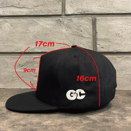別注 クーパーズタウン HIGH CROWN×GOOD CAP CLUB LRS21 CAP(BLACK) C-108