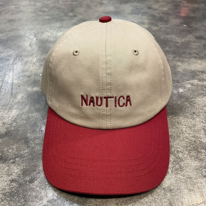 美品see see × nautica刺繍 ロゴ キャップ 美品see see