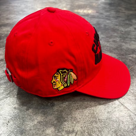 USA買付 Fanatics Chicago Blackhawks 1926 Adjustable Cap – Red　US-76