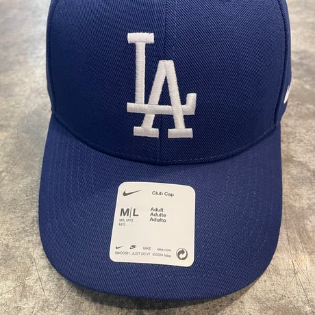 日本未発売モデル NIKE×Losangels DodgersClub CAP ROYAL/YWHITE HARD TYPE N-83