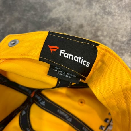 USA買付　Nashville Predators Fanatics Wordmark Core Fundamental Adjustable Hat - YELLOW US-17