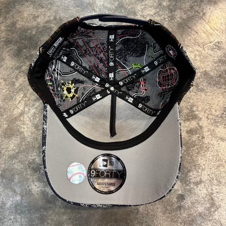 USA買付 San Diego Padres 'Running Stitch' 9FORTY A-Frame Snapback NEWERA -46