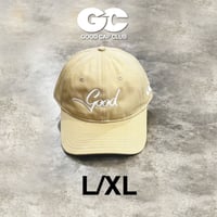 GC- “Good” Script Logo CAP – L/XL BEIGE GC-45