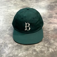 クーパーズタウン BRKN1955_WASHED CAP (GREEN) USED加工 C-27