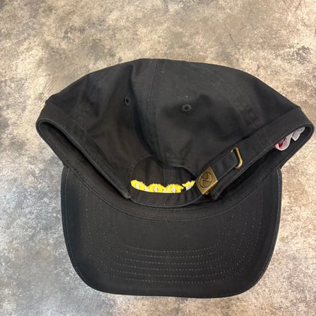 GC-YERRR! Cotton Cap L/XL BLACK/YELLOW GC-20