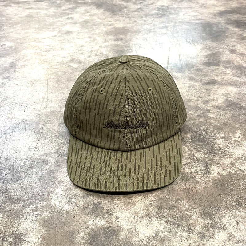 AIME LEON DORE 刺繍CAP KHAKI | HEAD WEAR GLORY