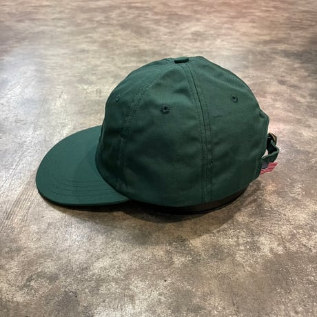 クーパーズタウン BRKN1955_WASHED CAP (GREEN) USED加工 C-27