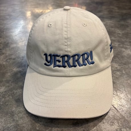 GC-YERRR! Cotton Cap L/XL  IVORY/SMOKY BLUE GC-16